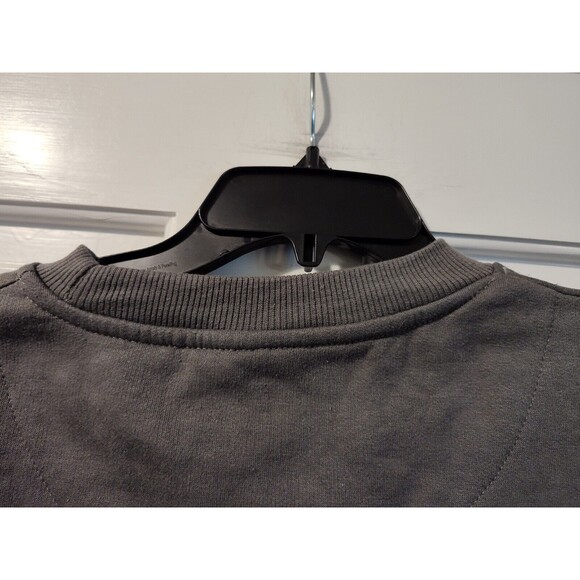 Rolling Stones Sweatshirt Adult Small Gray Logo Winter Snow Theme Sweater - Picture 11 of 15